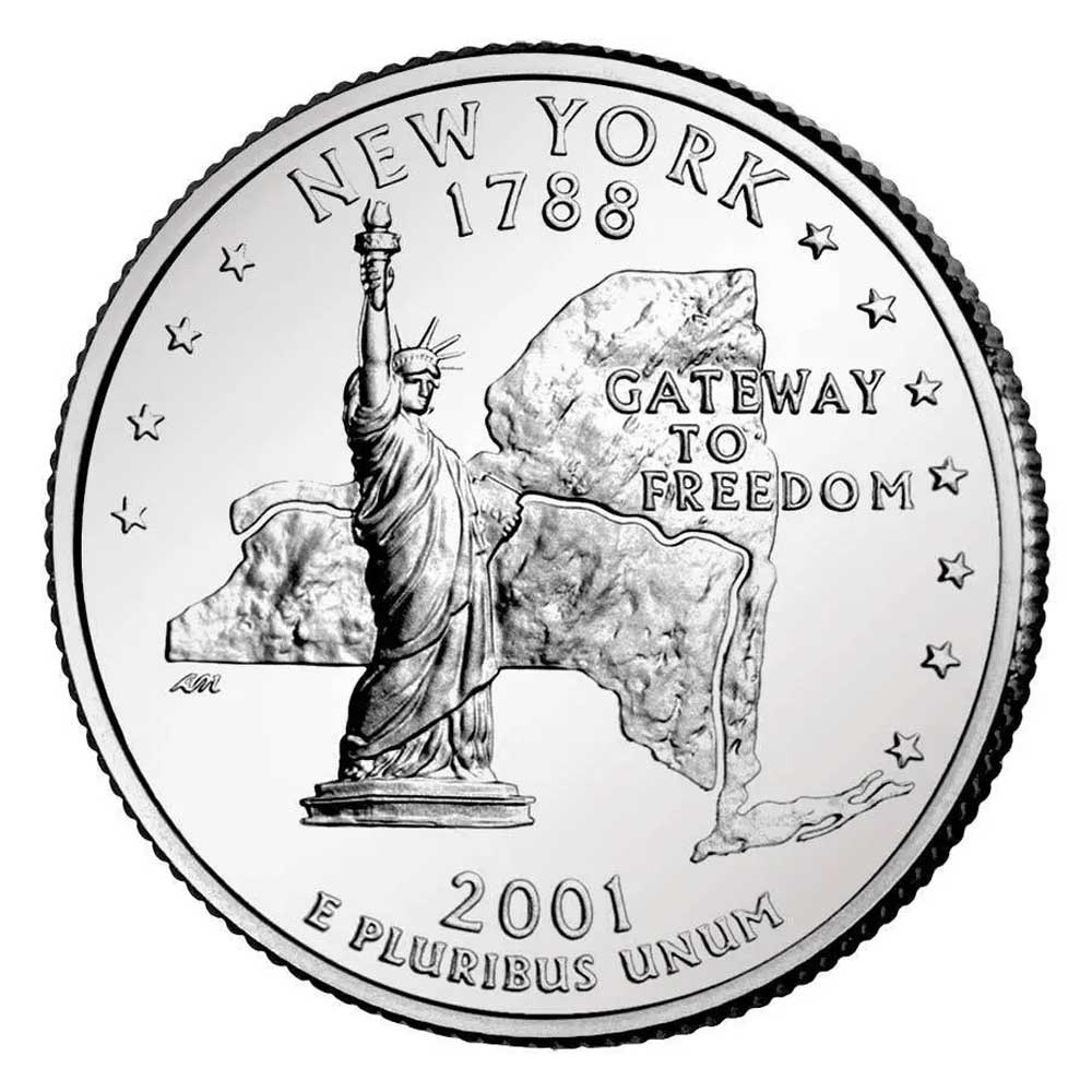 2001 new york quarter
