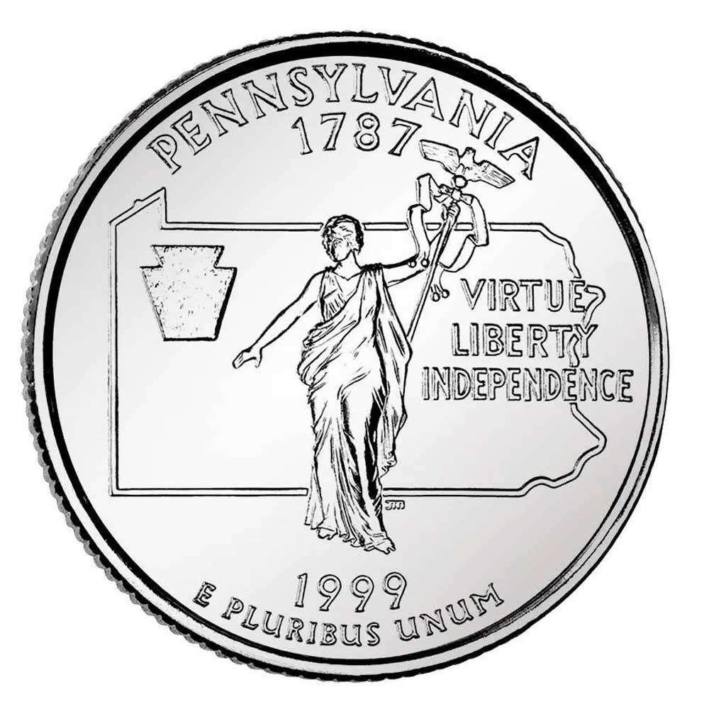 Pennsylvania Quarter 1 pennsylvania quarter