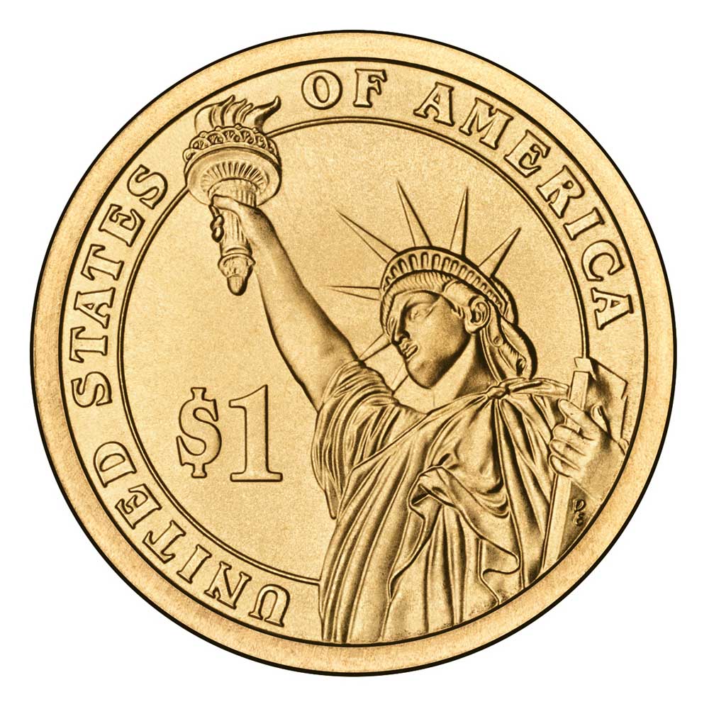 John Adams Dollar Coin 3 presidential dollar