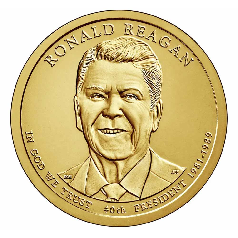 Ronald Reagan Dollar Coin 1 ronald reagan coin