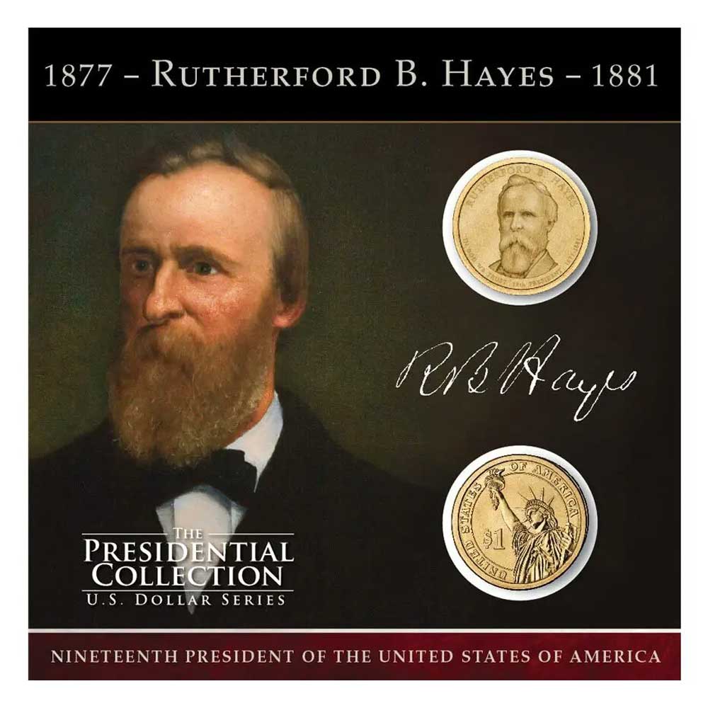 Rutherford B. Hayes Dollar Coin 2 rutherford b hayes dollar collection