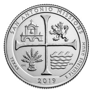 san antonio missions quarter