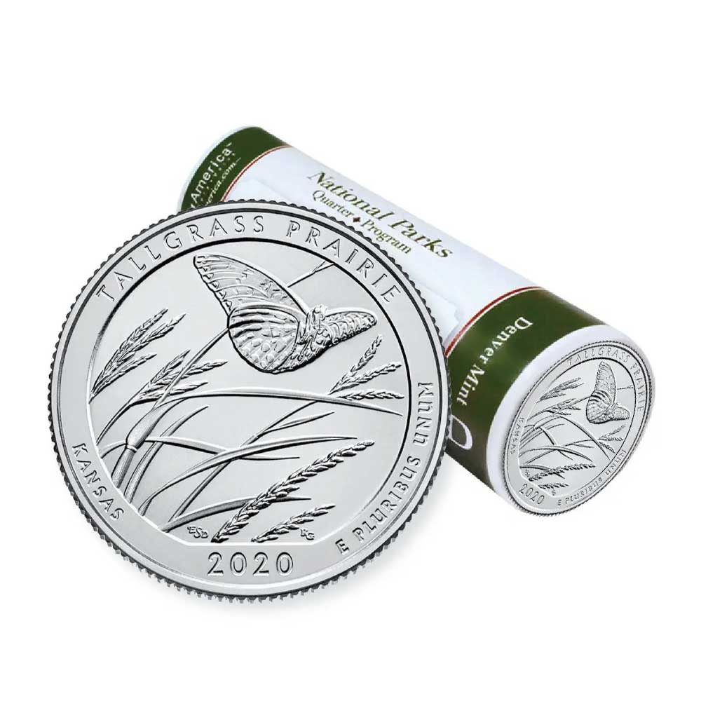 Tallgrass Prairie National Preserve - Kansas 4 tallgrass-prairie-national-park-quarter-d-roll