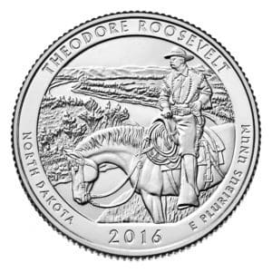 theodore-roostheodore roosevelt quarterevelt-national-park-quarter
