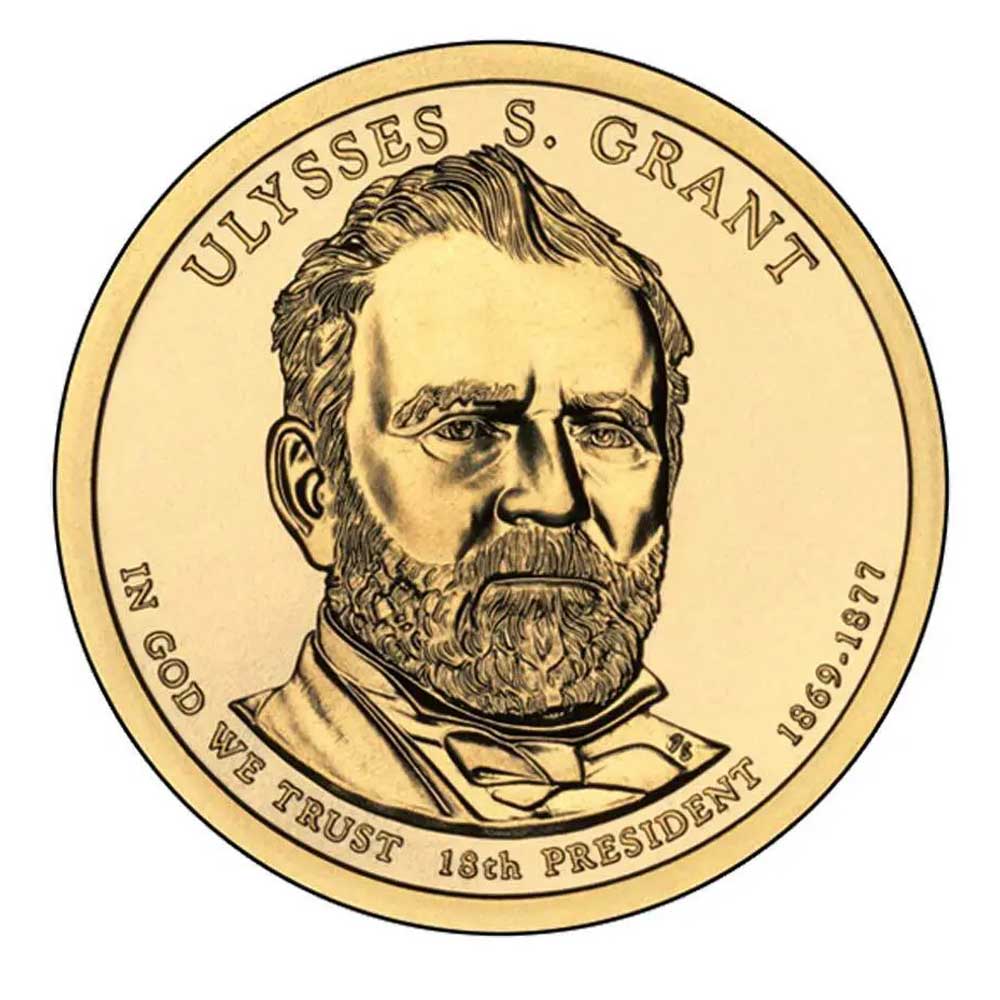 Ulysses S. Grant Dollar Coin 1 ulysses s grant dollar coin