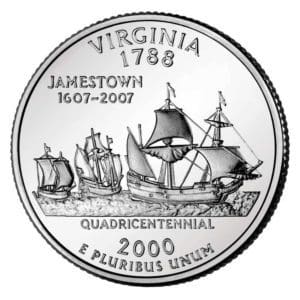 2000 virginia quarter