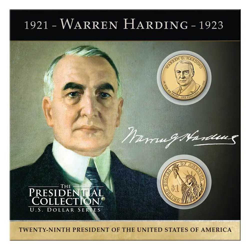 Warren G. Harding Dollar Coin 2 warren harding dollar collection