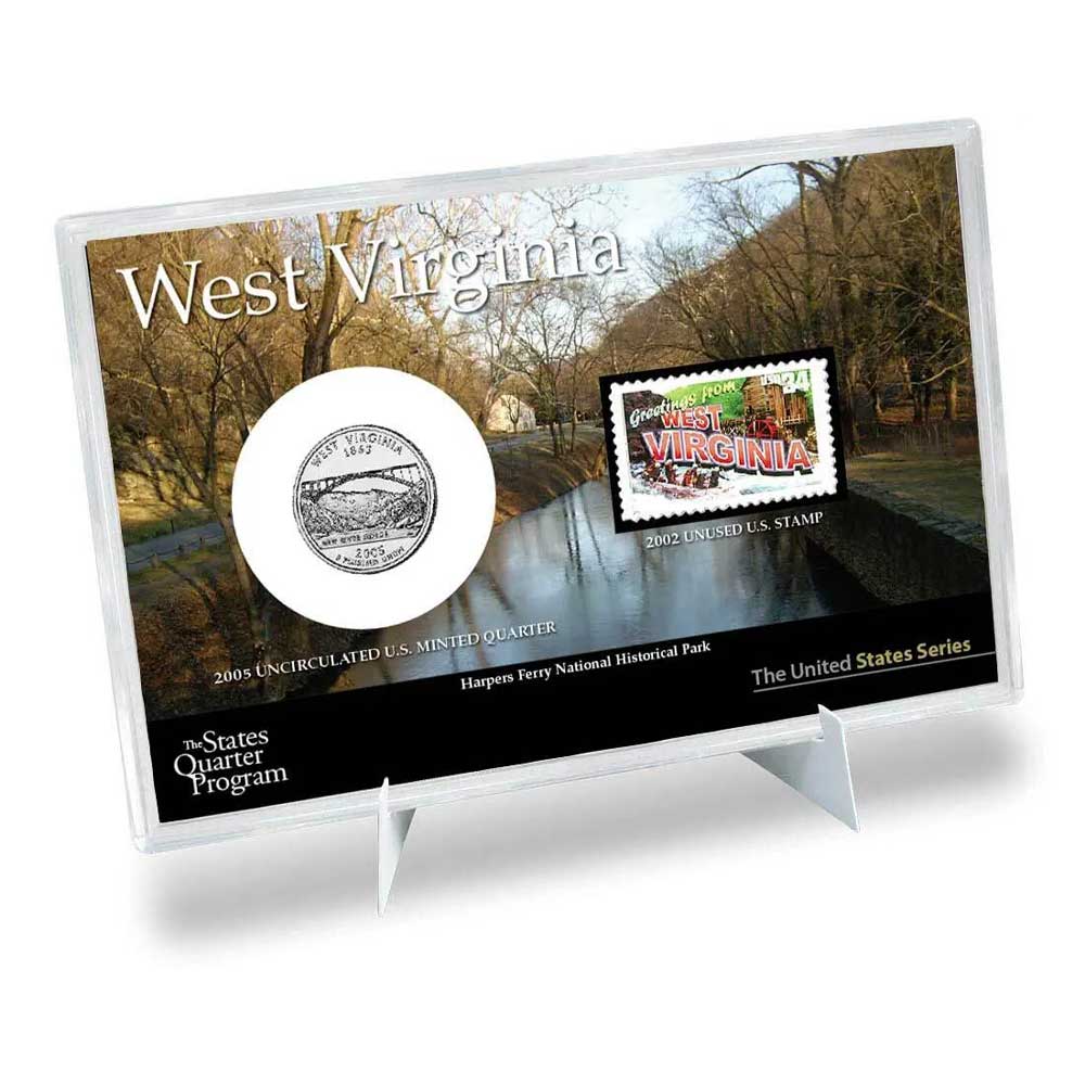 west-virginia-state-quarter-coin-stamp