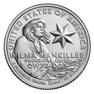 wilma mankiller quarter