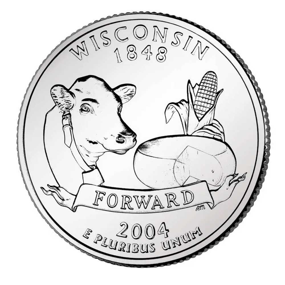 Wisconsin Quarter 1 wisconsin quarter