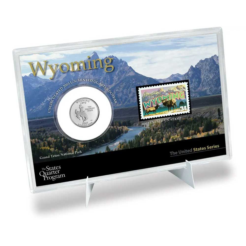 Wyoming Quarter 3 wyoming-state-quarter-coin-stamp