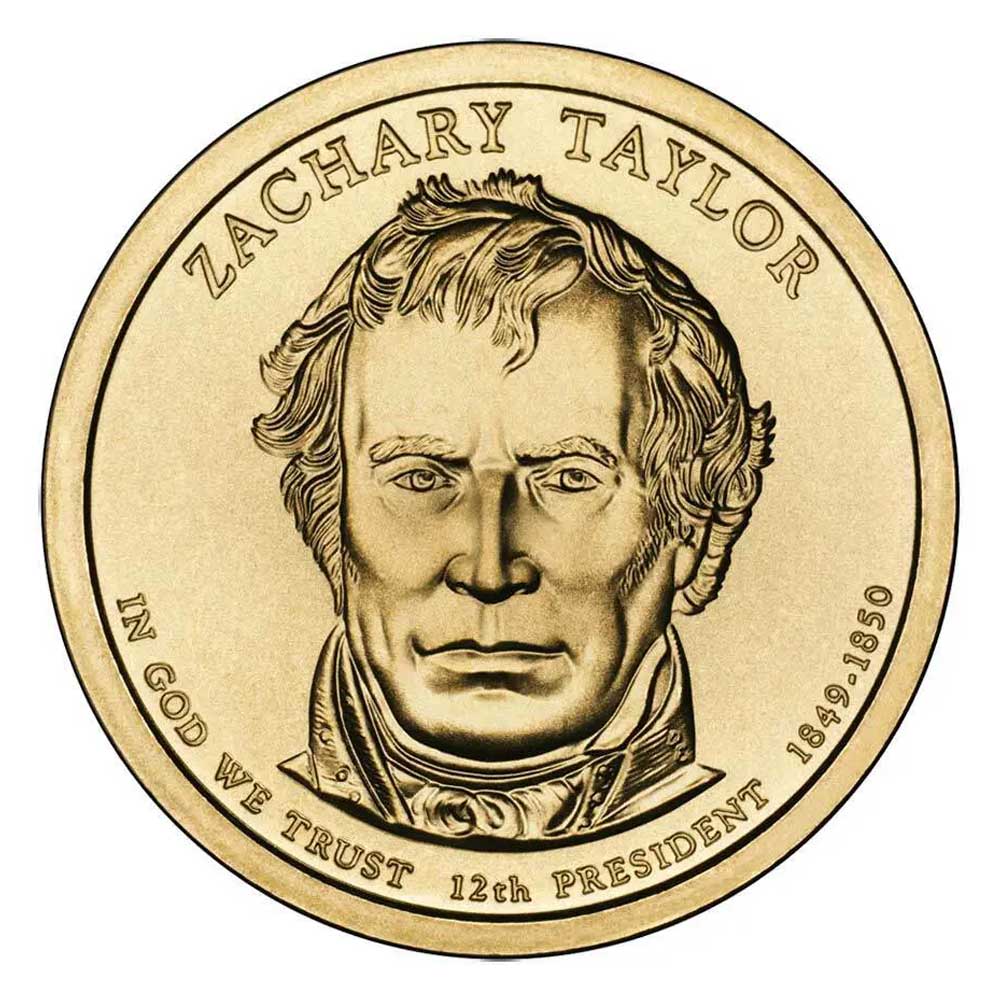 Zachary Taylor Dollar Coin 1 zachary taylor dollar coin